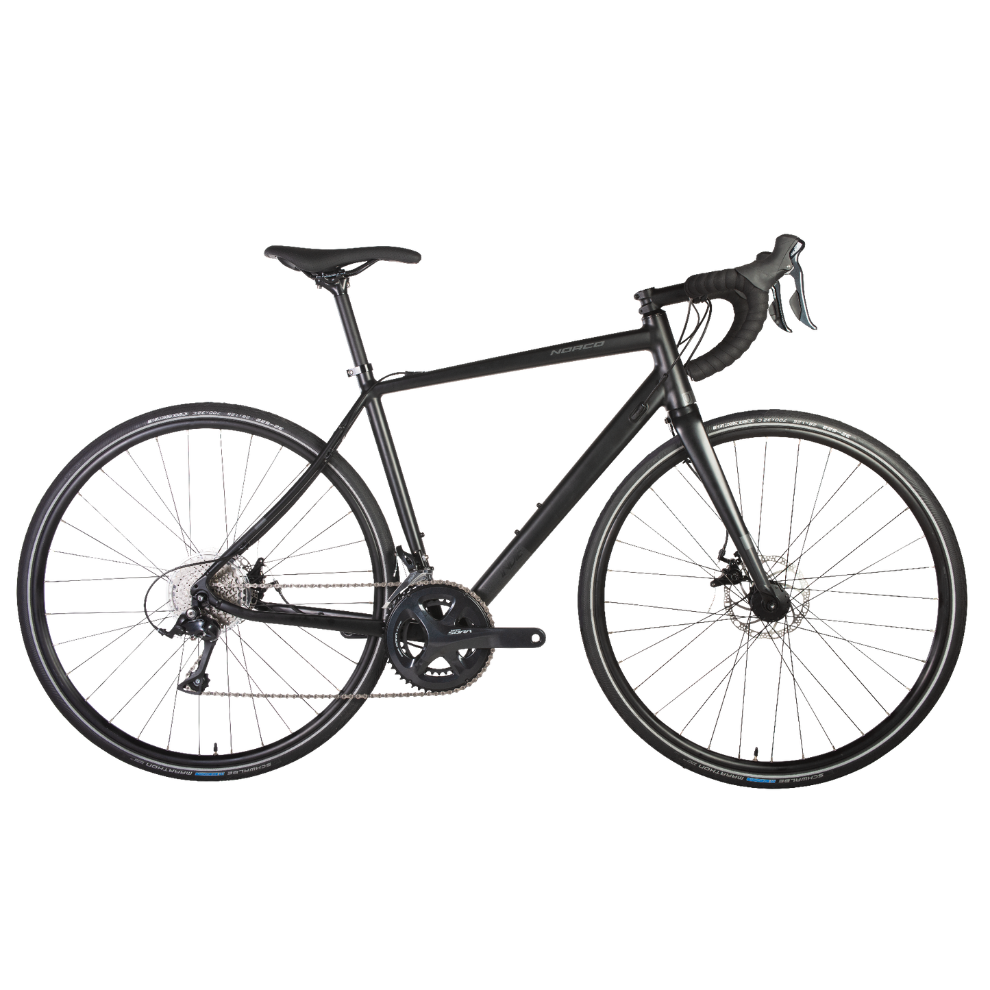 Norco Indie Drop Bar Road Bike Black