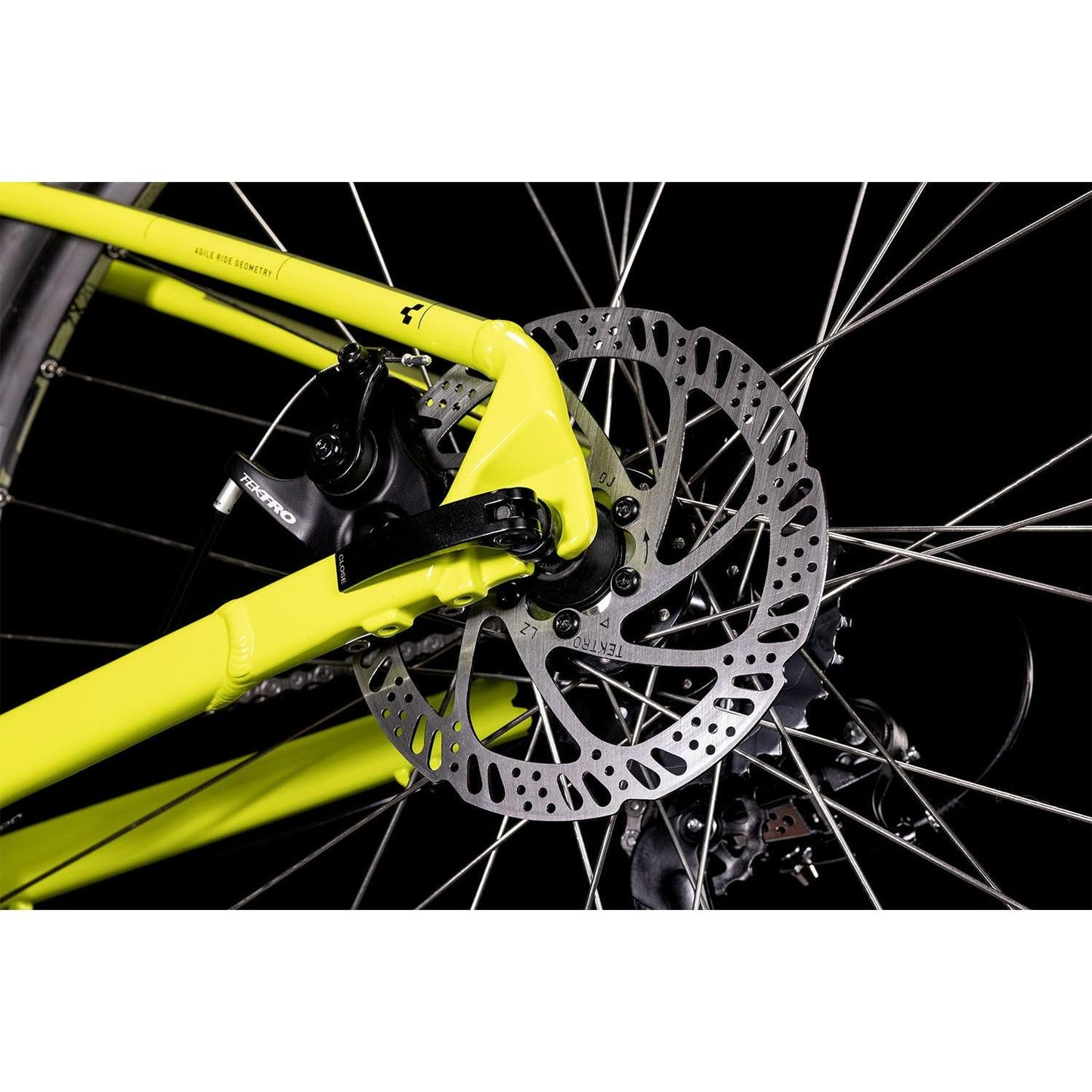 Cube Aim Hardtail Mountain Bike Green 'n' Moss Euro Spec