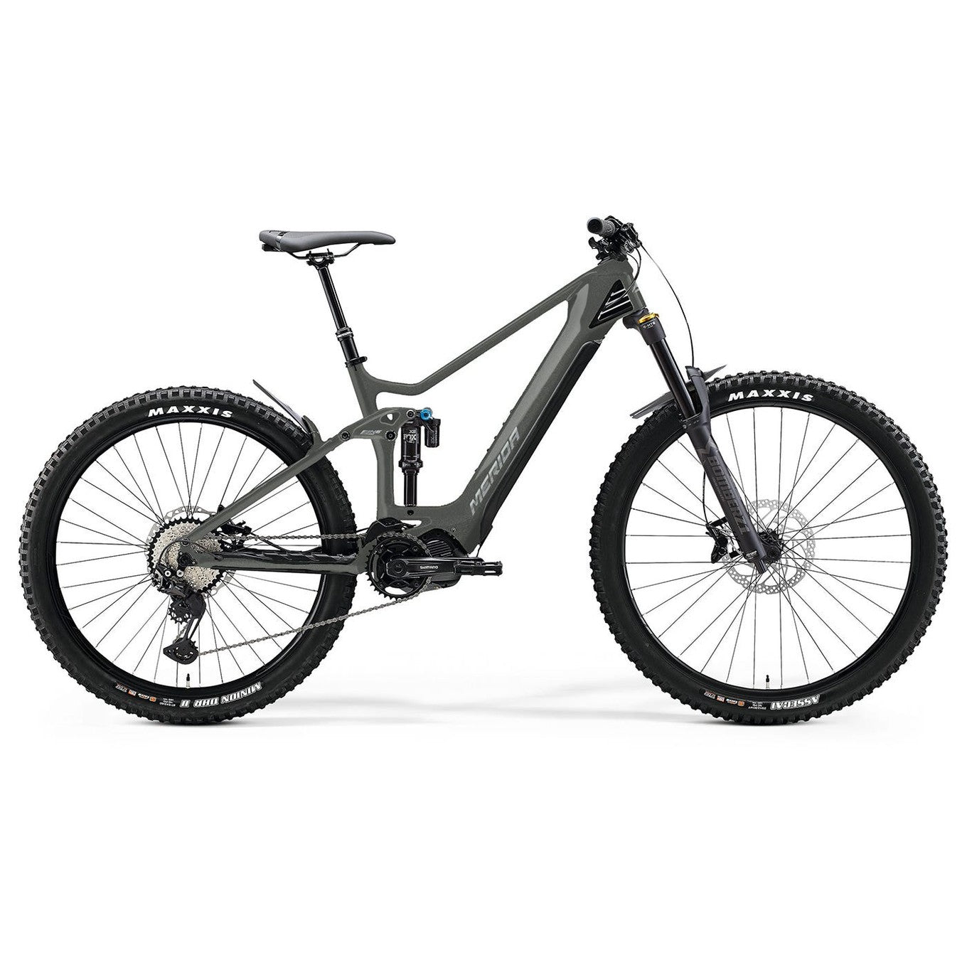 Merida eOne-Sixty 8000 Electric Mountain Bike Gunmetal Grey