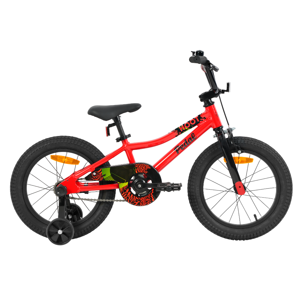 Pedal Hoot Alloy 16'' Kids Bike Red