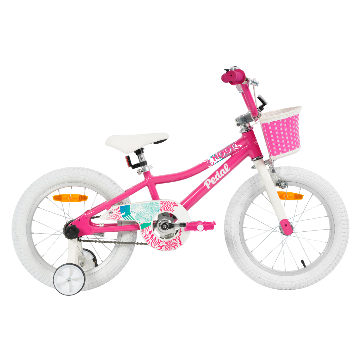 Pedal Hoot Alloy 16'' Kids Bike Pink