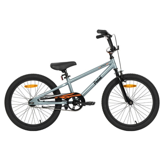 Pedal Strike Steel 20'' Kids Bike Silver