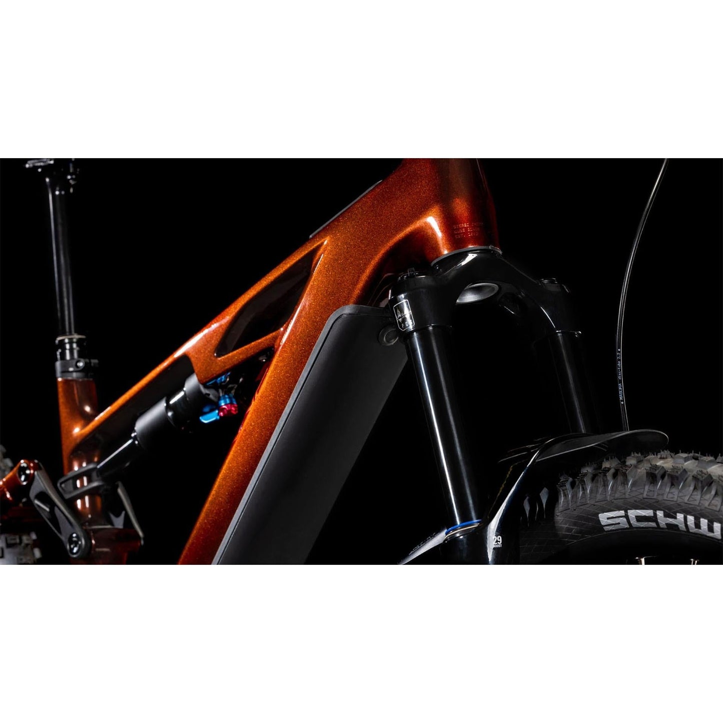 Cube Stereo Hybrid ONE77 HPC Race 800 Electric Enduro Bike Liquidorange'n'Orange