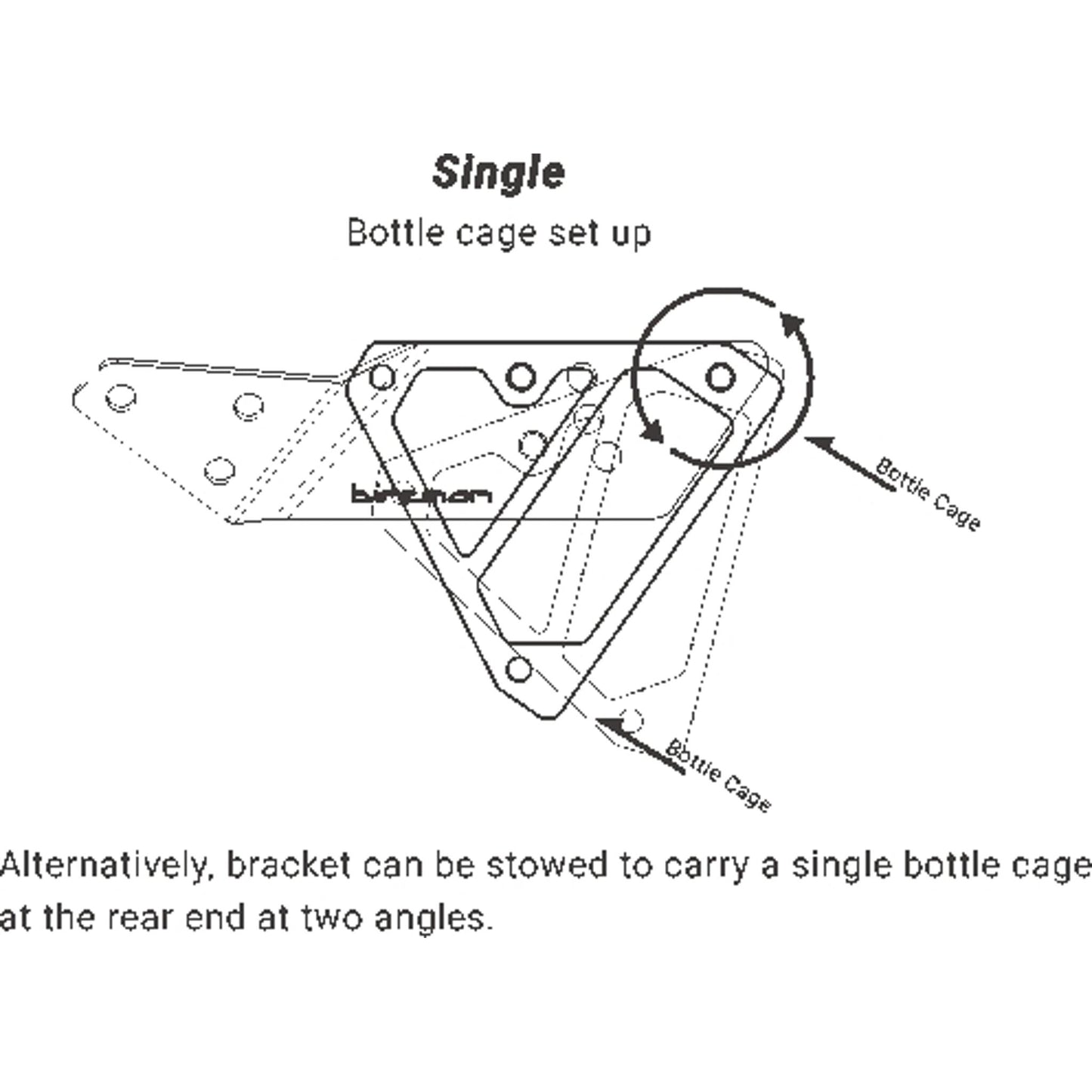 Birzman Aeroman Triathlon Hydration Carrier