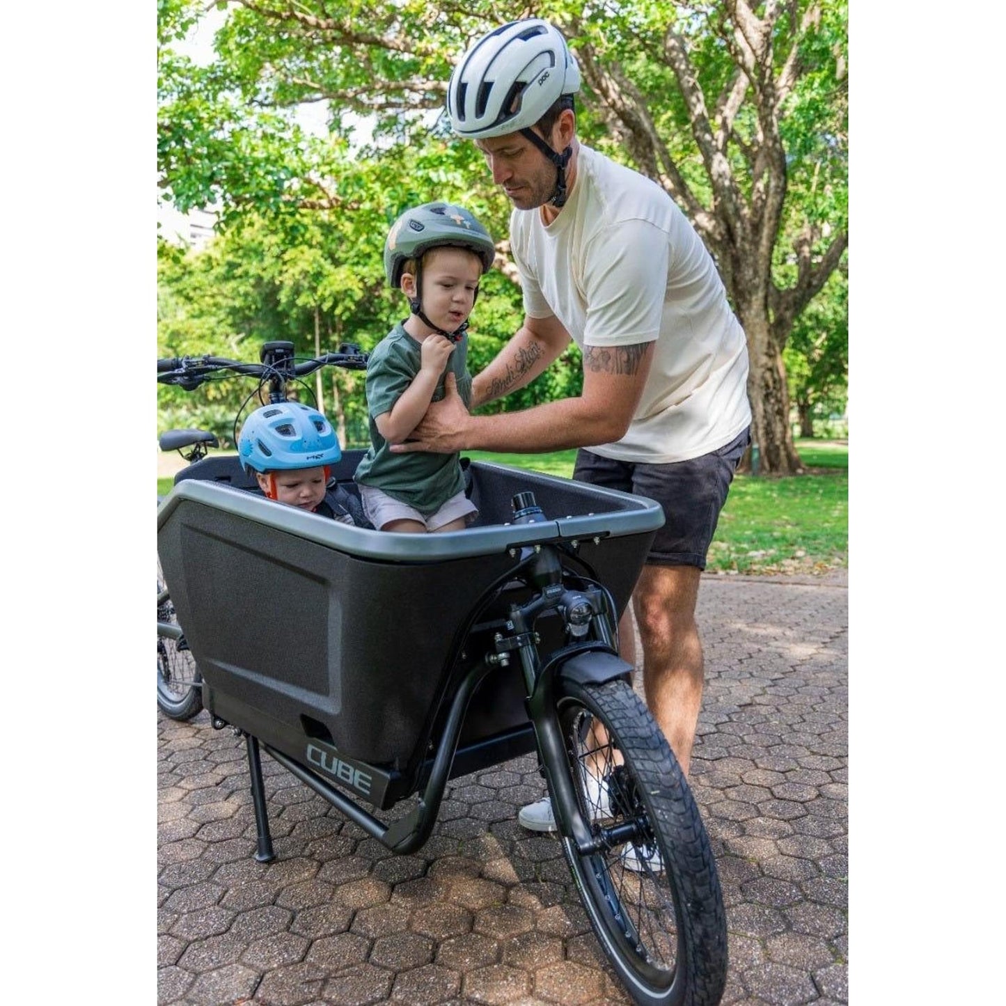 Cube 2 Child Seat 2.0 with Belts - for Cube Cargo Bikes