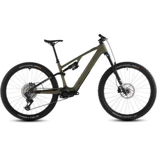 Cube AMS Hybrid ONE44 C68X TM 400X Electric Trail Bike Reedgreen'n'Matrix