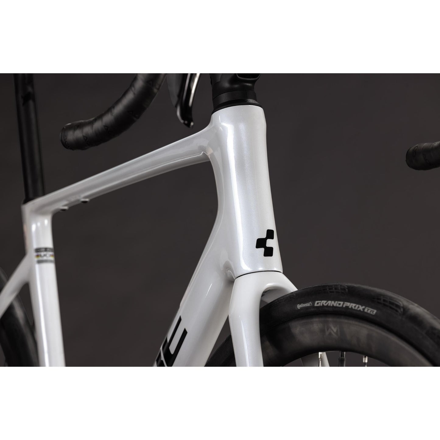 Cube Attain C:62 SLX Road Bike Metallic White'n'Black