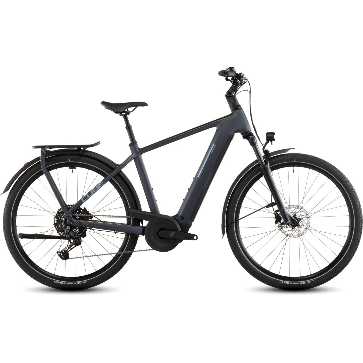 Cube Kathmandu Hybrid ONE 800 Electric Hybrid Bike Metallicgrey'n'Grey