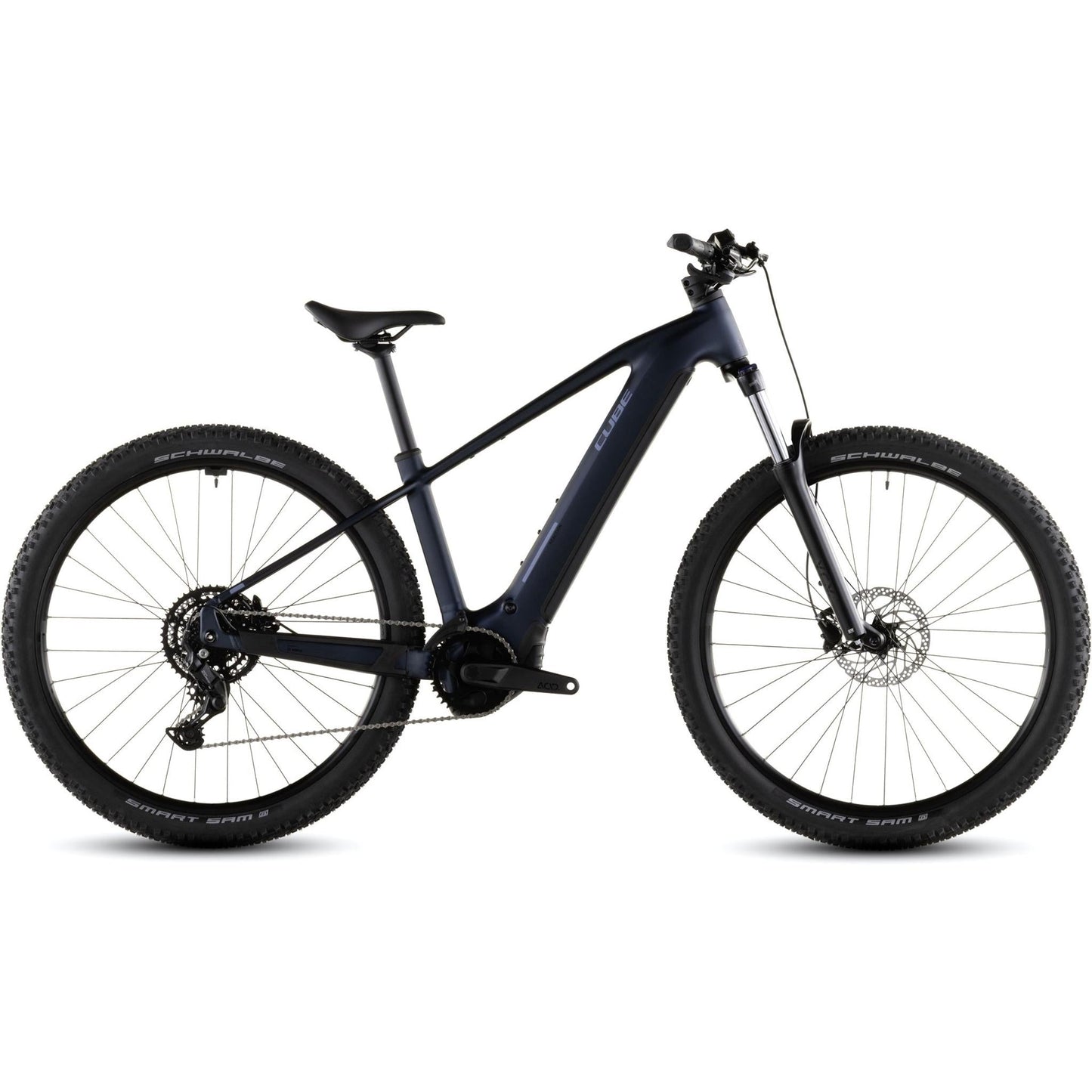 Cube Reaction Hybrid Performance 600 Electric Hardtail Mountain Bike Indigoblue'n'Reflex