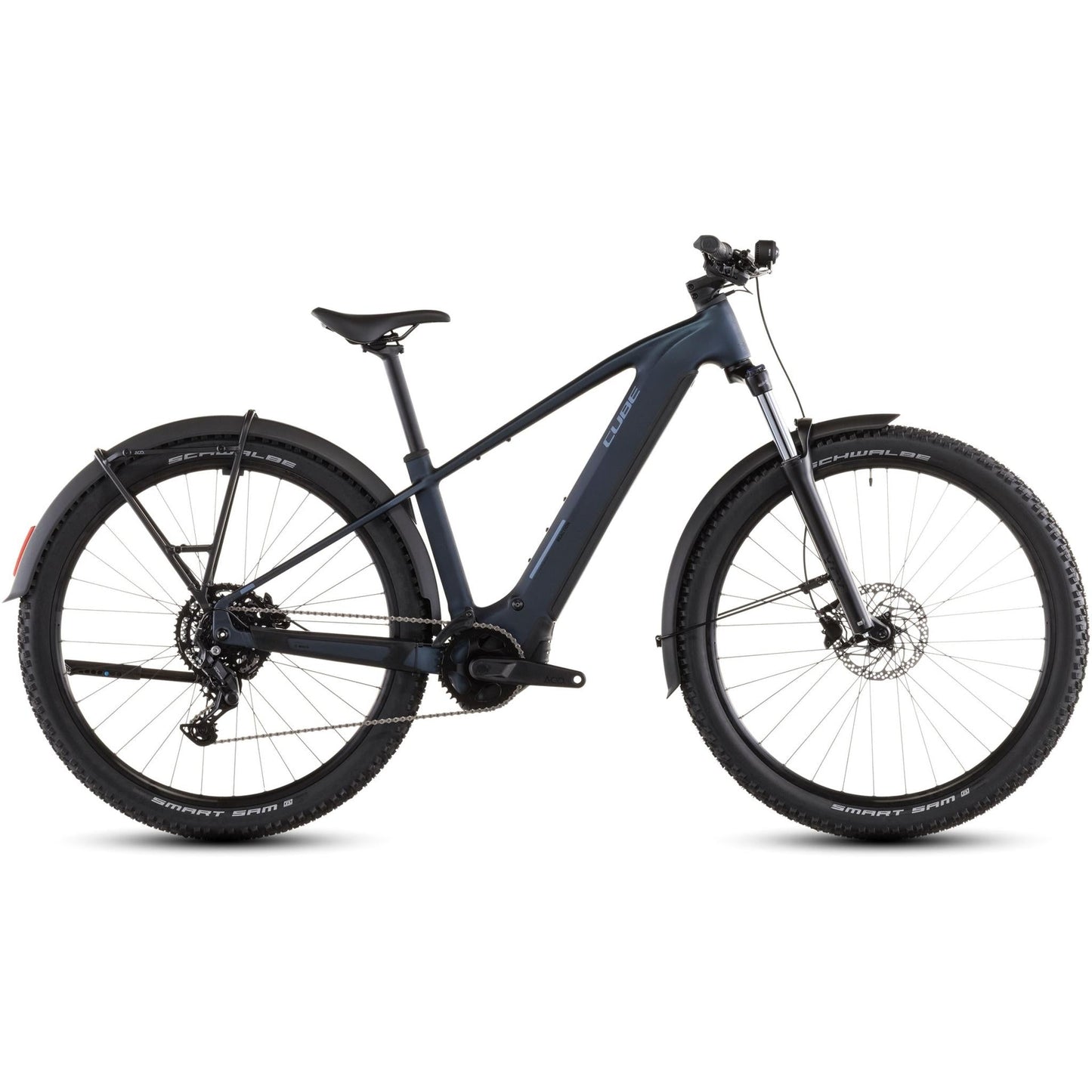 Cube Reaction Hybrid Performance 600 FE Electric Hardtail Mountain Bike Indigoblue'n'Reflex