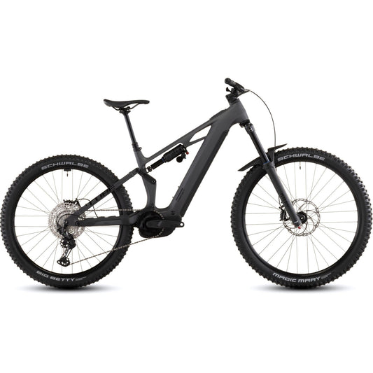 Cube Stereo Hybrid ONE77 HPC Race 800 Electric Enduro Bike Irongrey'n'black
