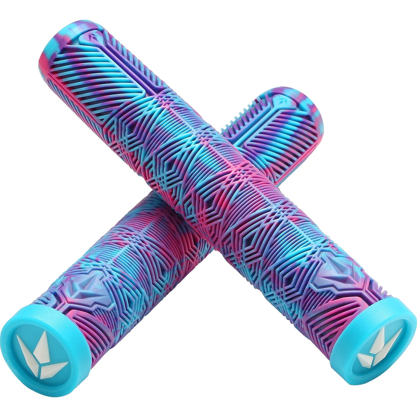 Envy Scooter Hand Grips V3 160mm Pink/Teal/Purple