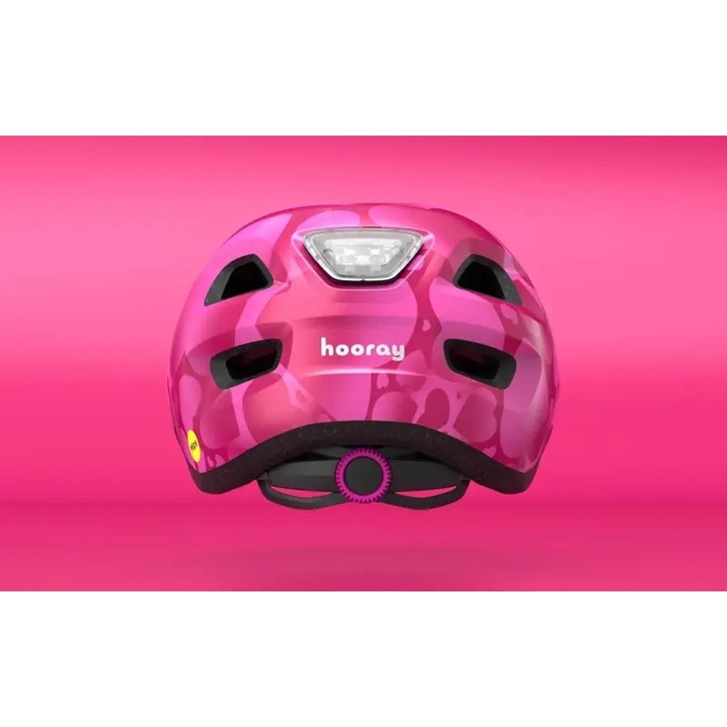 MET Hooray MIPS Kids Helmet Pink Hearts