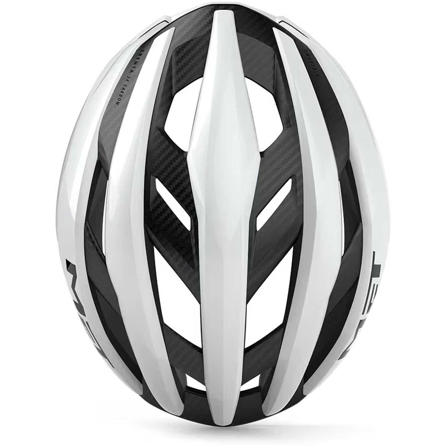 MET Trenta 3K Carbon MIPS Road Helmet Glossy White