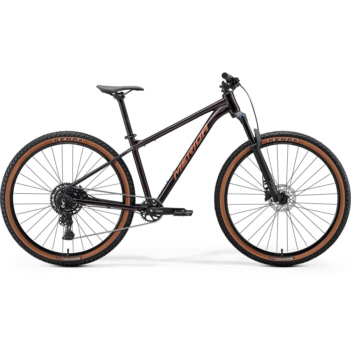 Merida Big.Nine 40 Hardtail Mountain Bike Metallic Black/Red