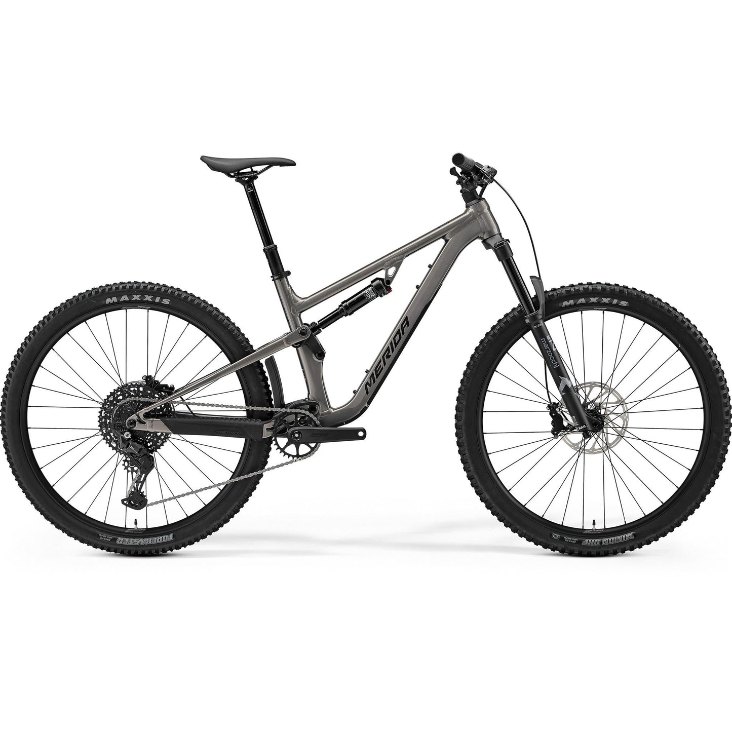 Merida One-Forty 400 Trail Bike Warm Slate Grey/Golden/Black