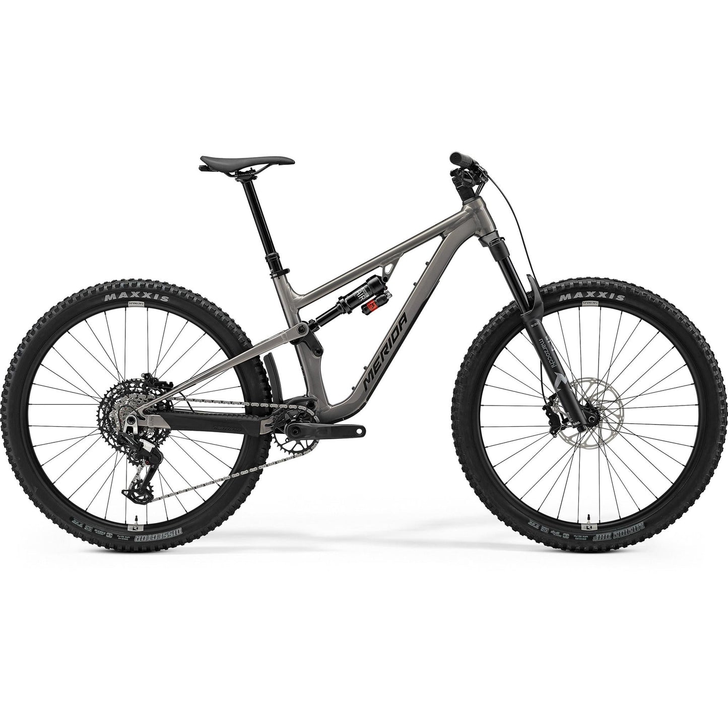 Merida One-Forty 700 Trail Bike Warm Slate Grey/Golden/Black