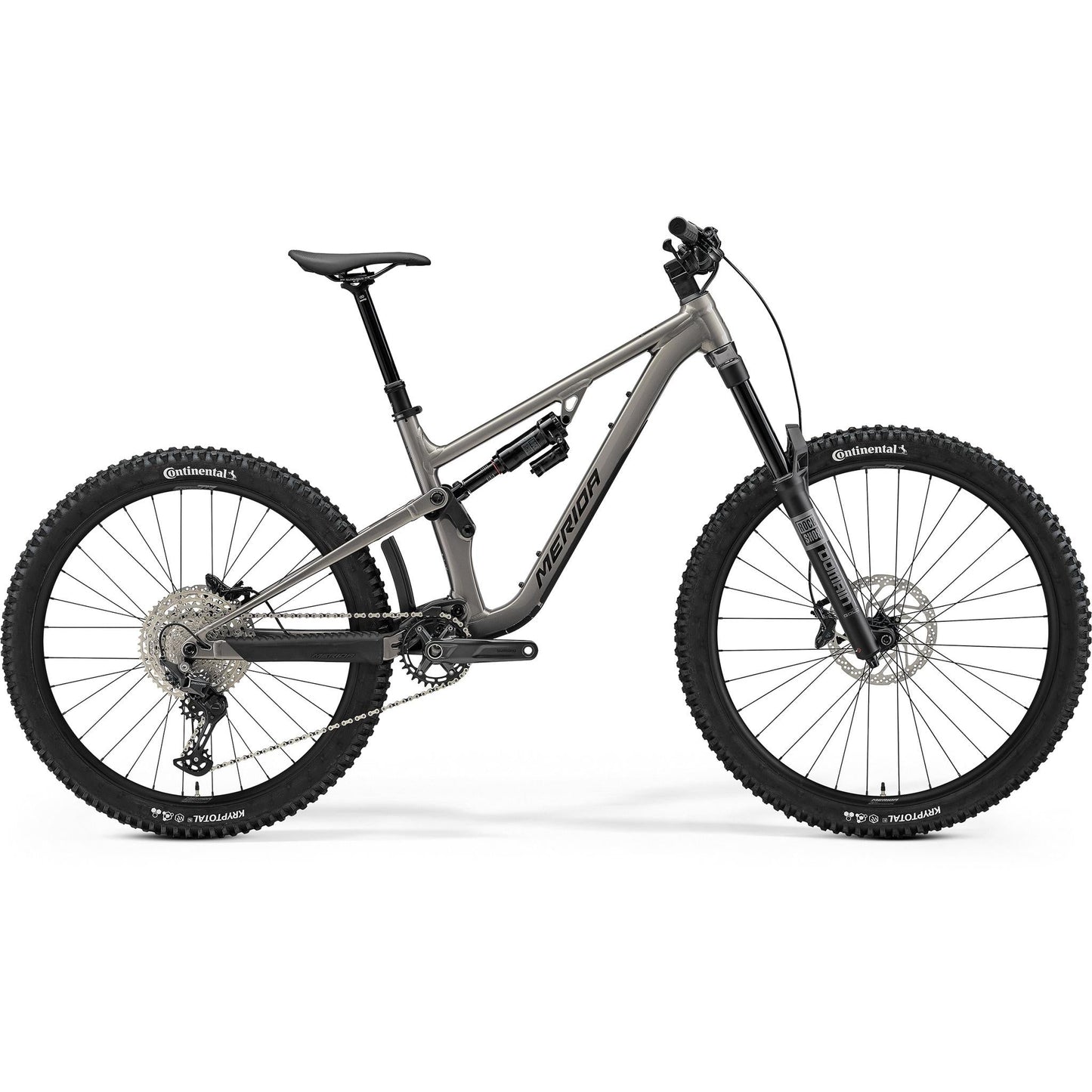 Merida One-Sixty 500 Enduro Bike Warm Slate Grey/Golden/Black