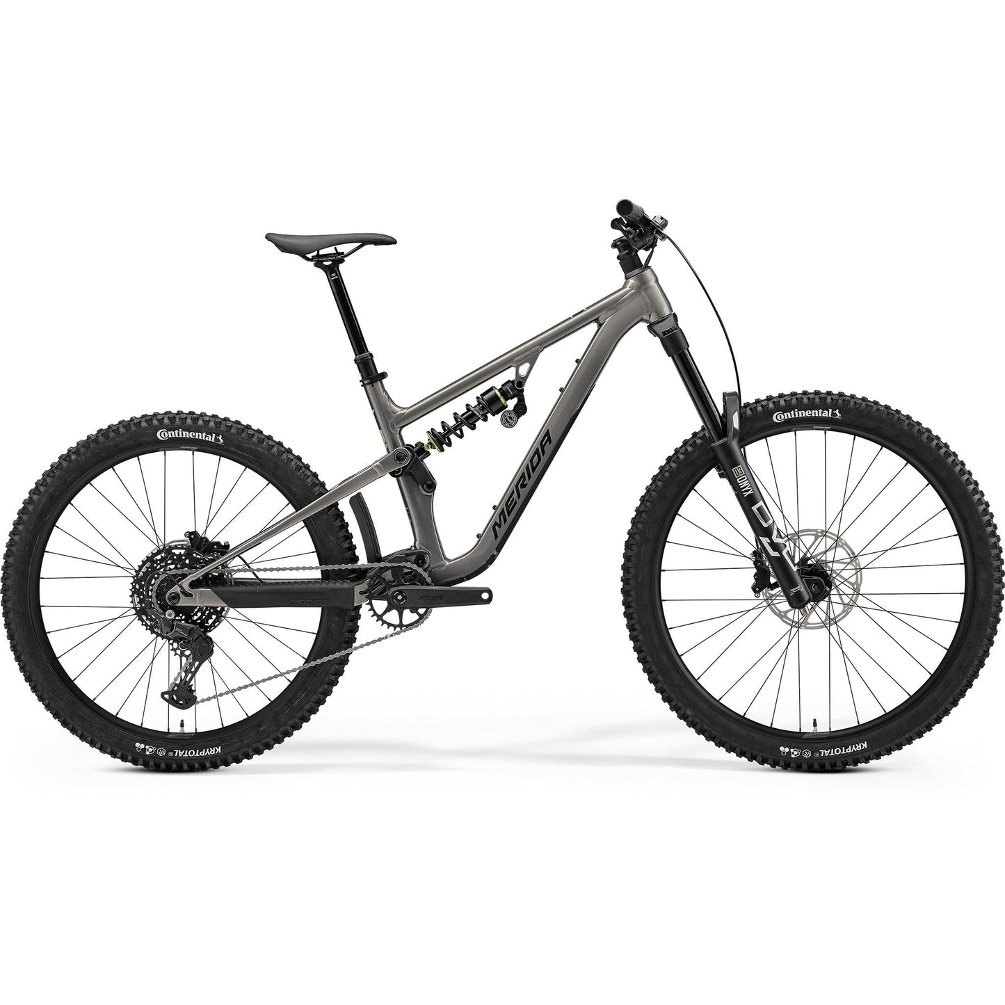 Merida One-Sixty Fr 400 Enduro Bike Warm Slate Grey/Black