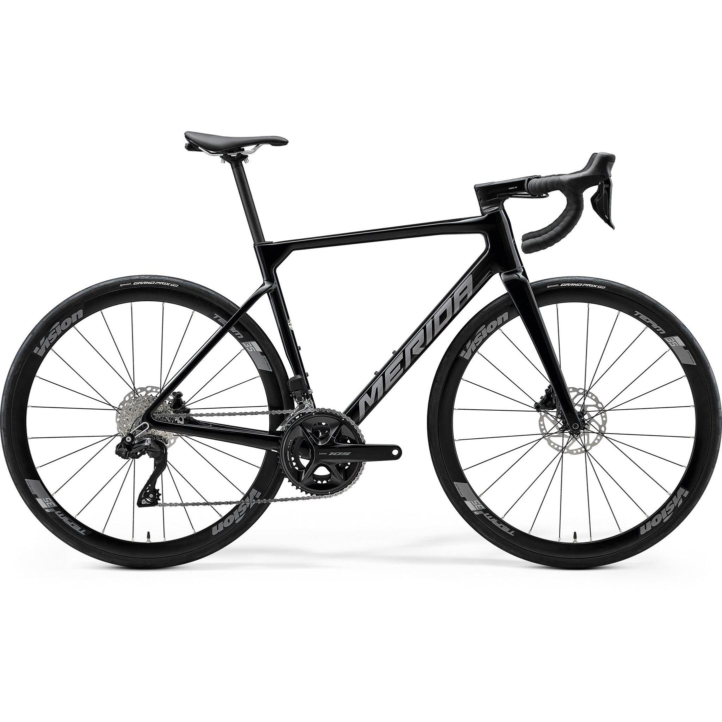 Merida Scultura 5000 Road Race Bike Metallic Black/Gunmetal Grey