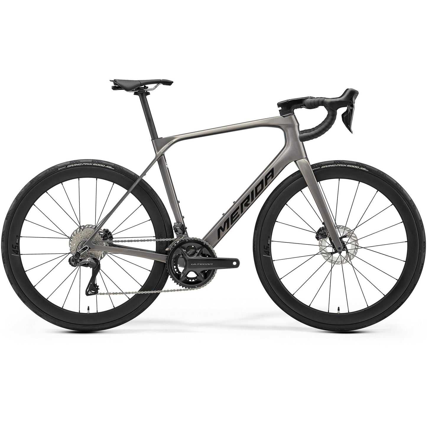 Merida Scultura Endurance 8000 Road Bike Warm Slate Grey/Black