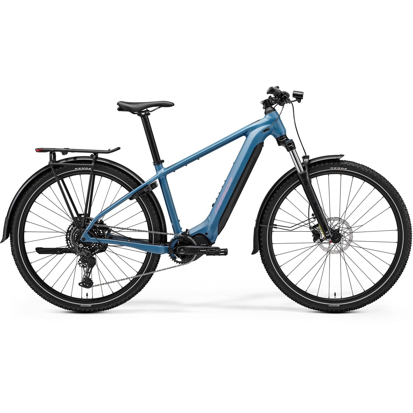 Merida eBig.Nine 400 EQ Electric Hardtail Mountain Bike Silk Dove Blue/Blue