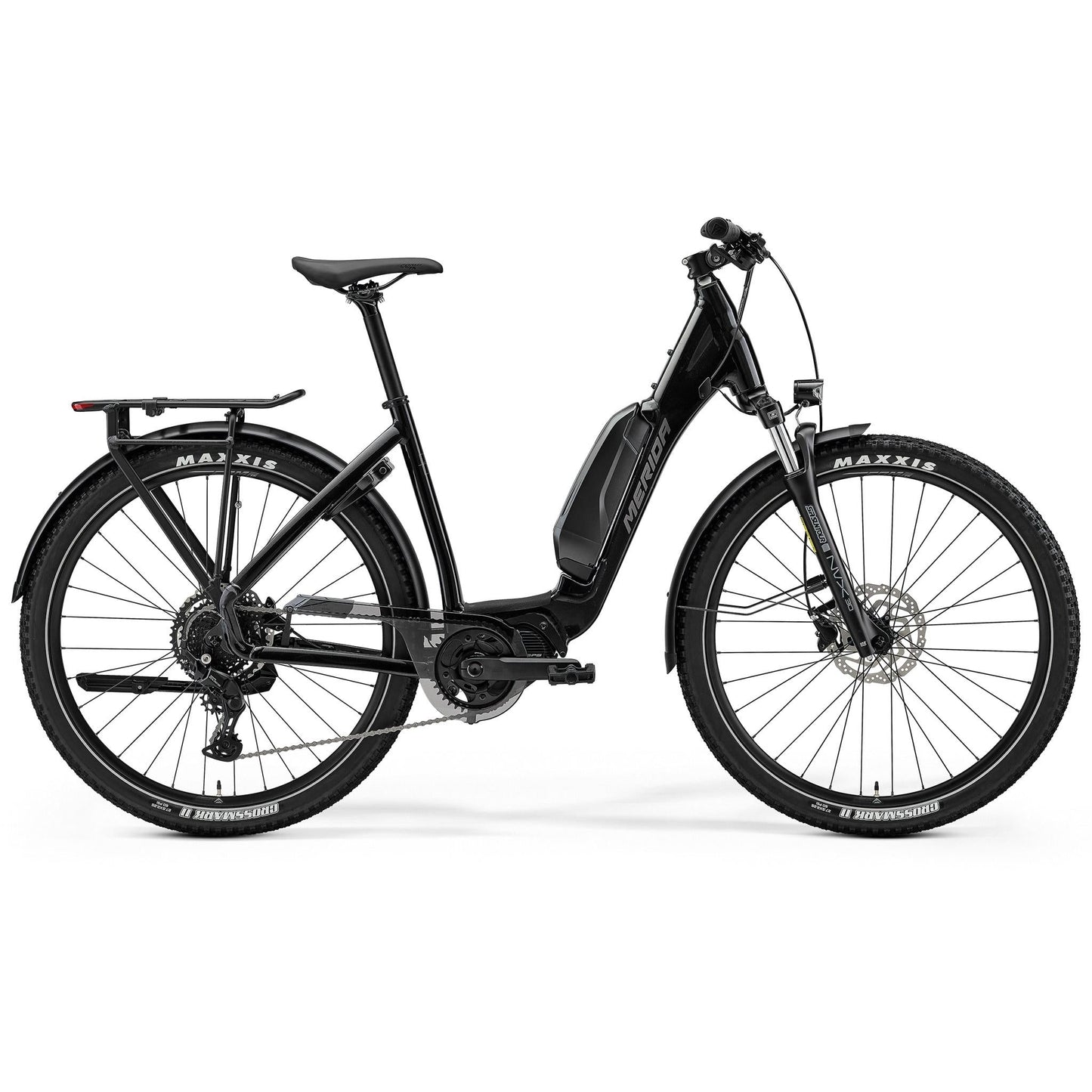 Merida eSpresso CC 300 EQ SE Electric Hybrid Bike Metallic Black/Gunmetal Grey