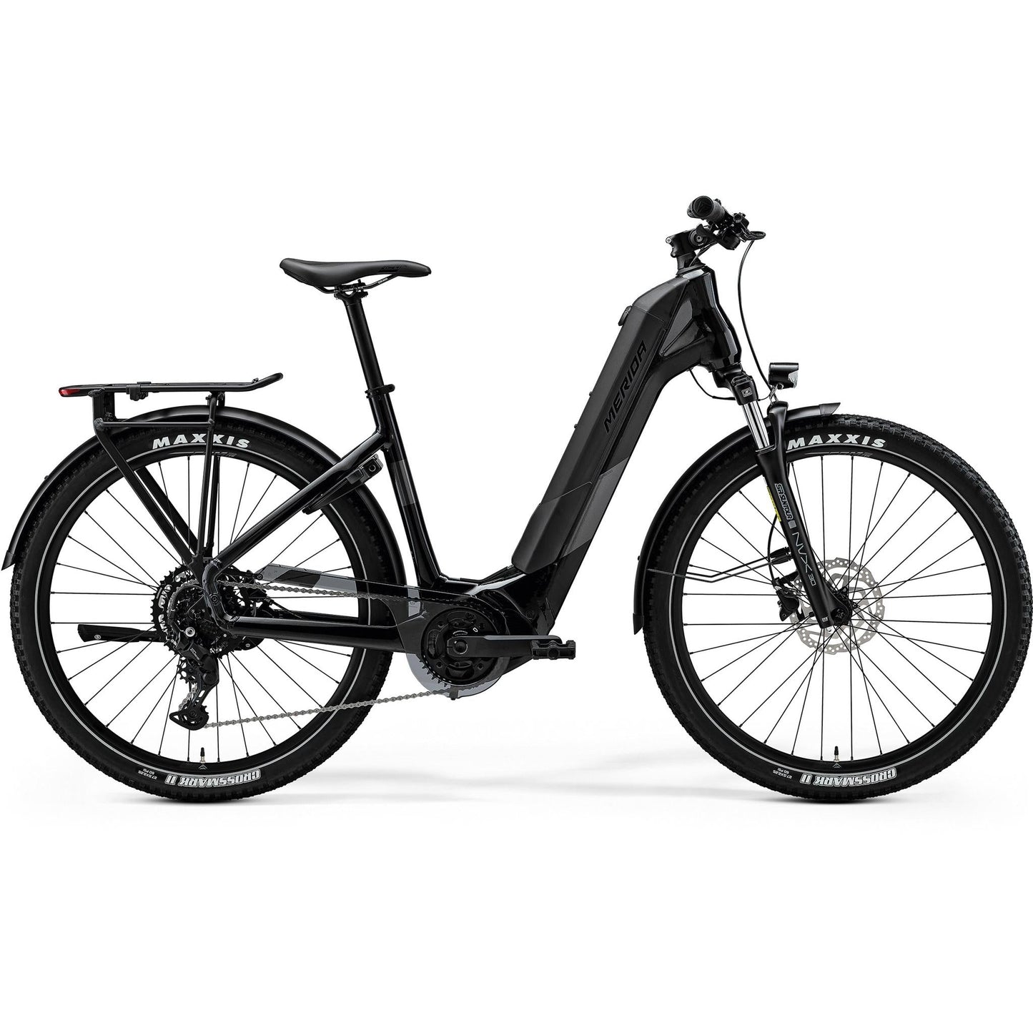 Merida eSpresso CC 400 EQ Electric Hybrid Bike Metallic Black/Gunmetal Grey