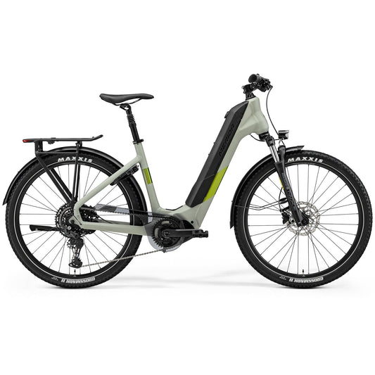 Merida eSpresso CC 500 EQ Electric Hybrid Bike Matt Early Moss Grey/Green