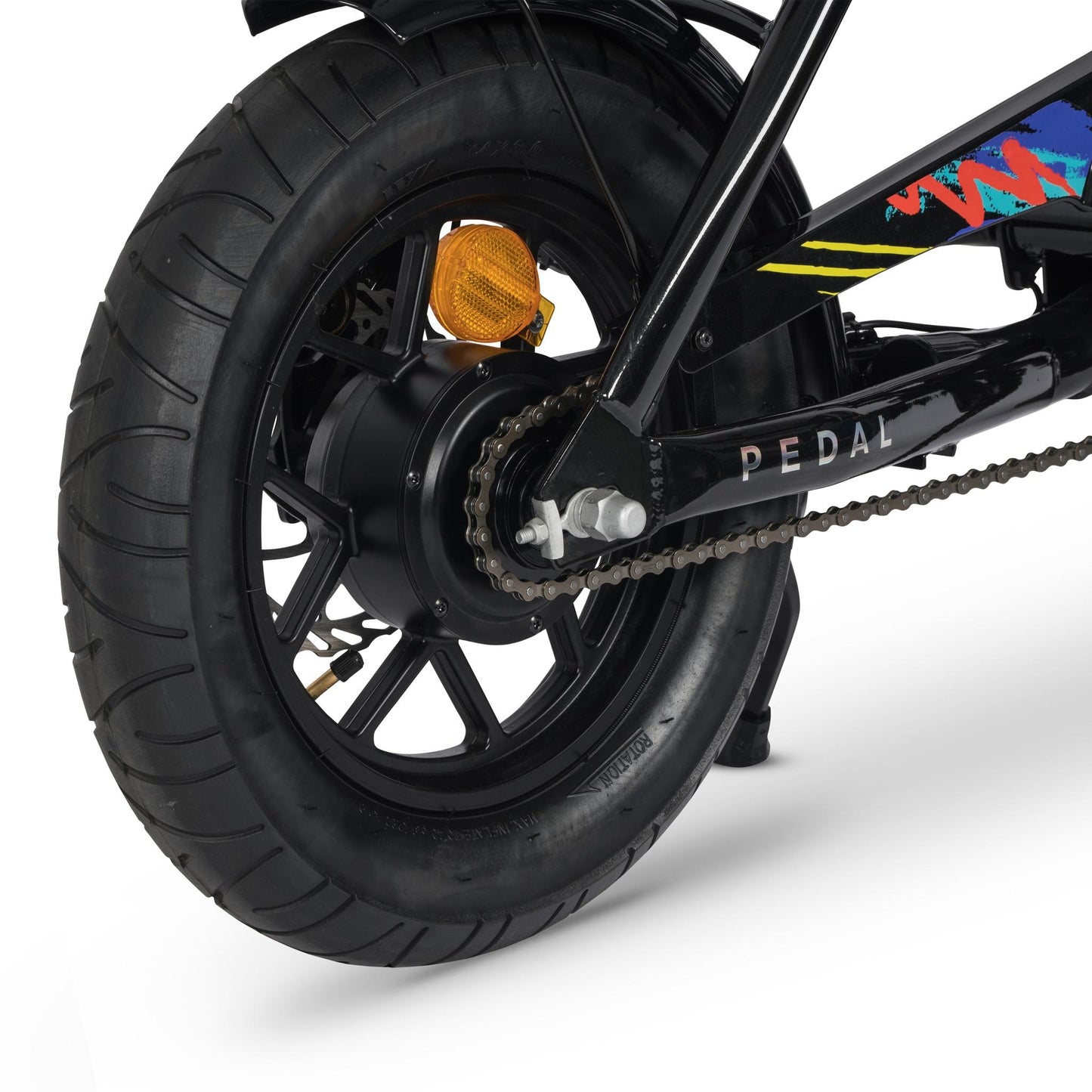 Pedal Bandit Mini 14'' Electric Fat Tyre Bike Black