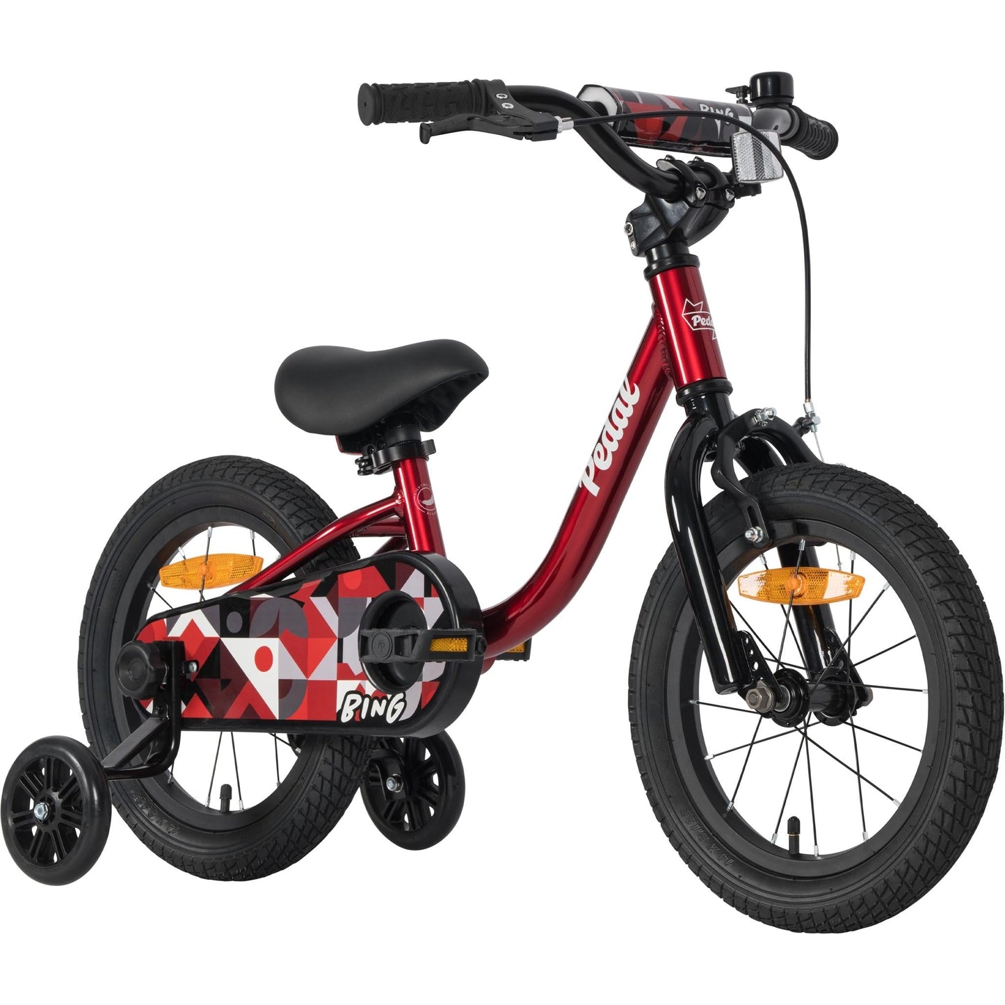 Pedal Bing 14'' Kids Bike Red/Black