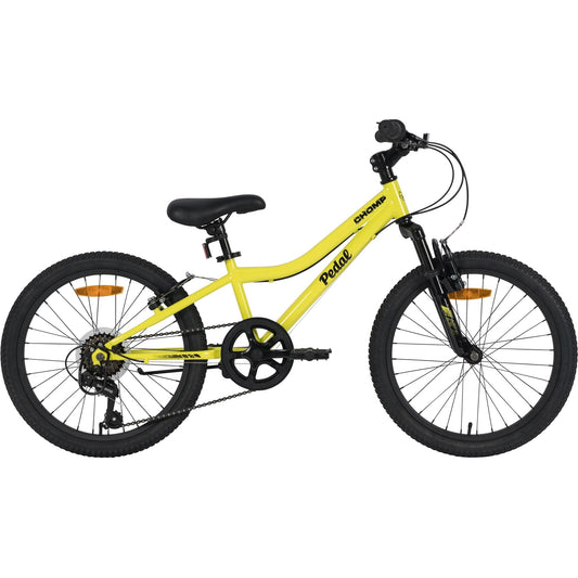 Pedal Chomp Steel 20'' Kids Bike Green Flash