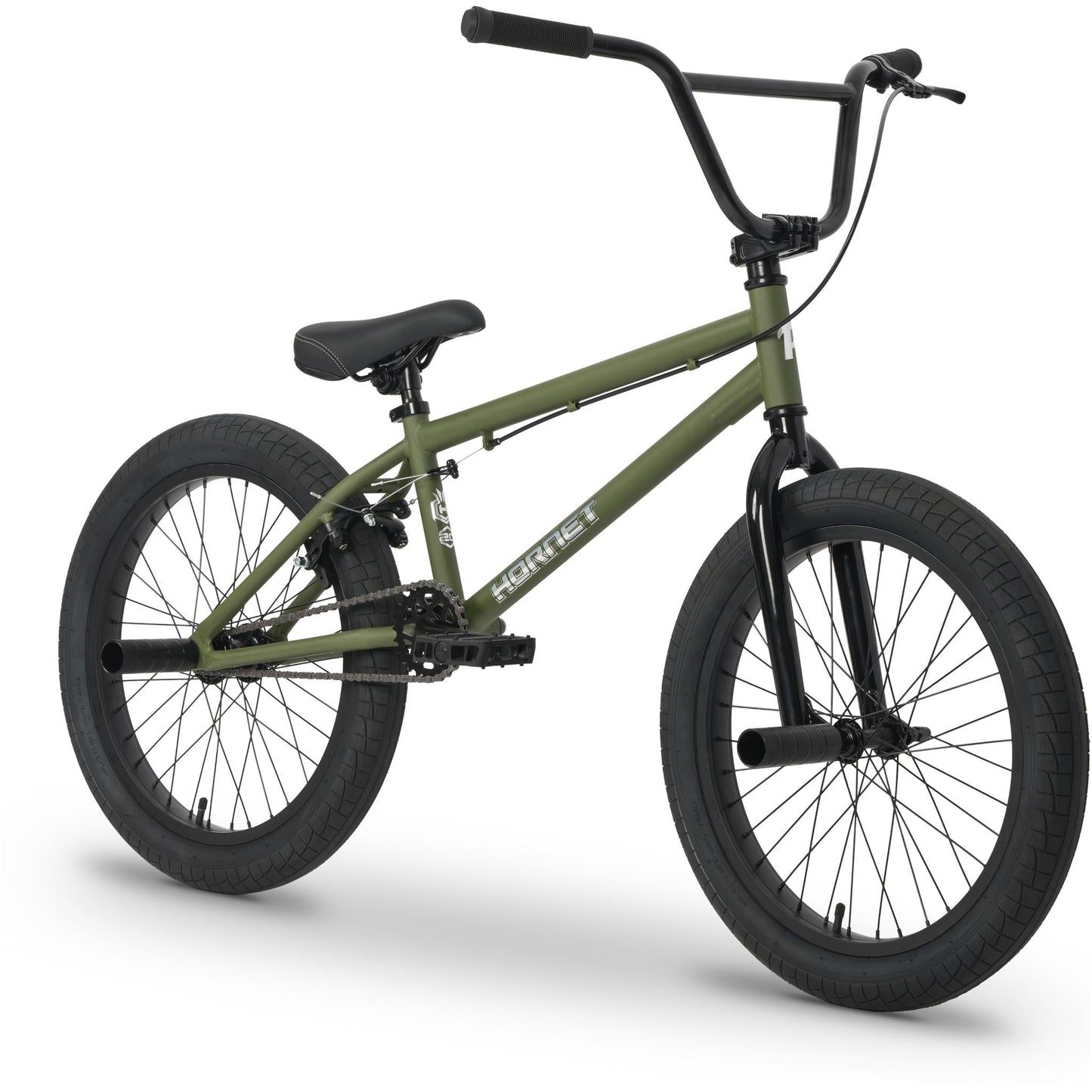 Pedal Hornet 2 20'' Kids BMX Bike Army Green