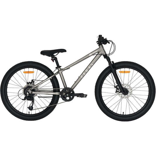 Pedal Jackal 24'' Kids Bike Silver Chrome
