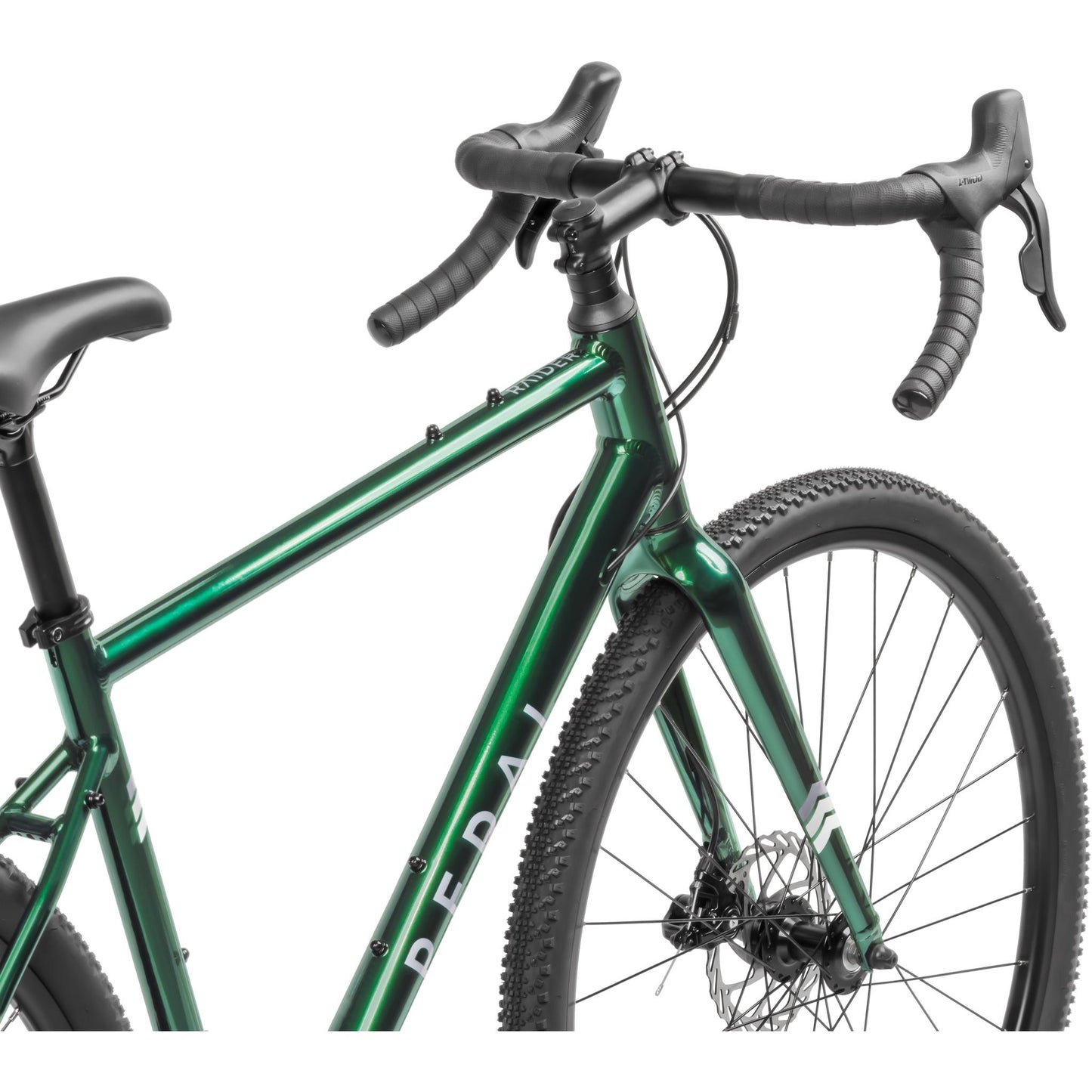 Pedal Raider DB Gravel Bike Green/Grey