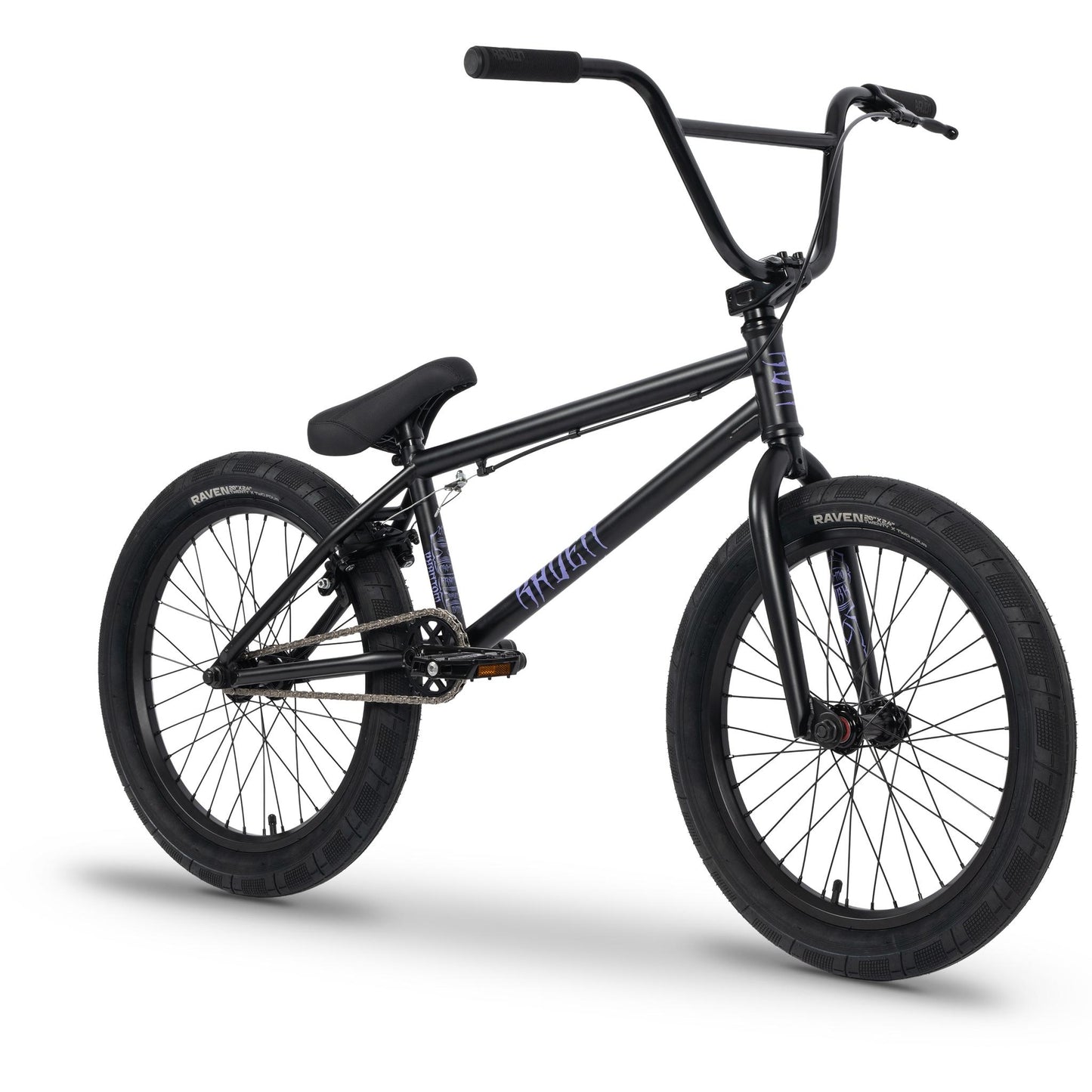 Raven 20'' Phantom XL 21'' TT BMX Bike Matte Black