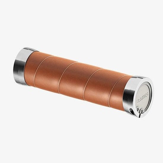 Brooks Slender Leather Grips 130mm Honey