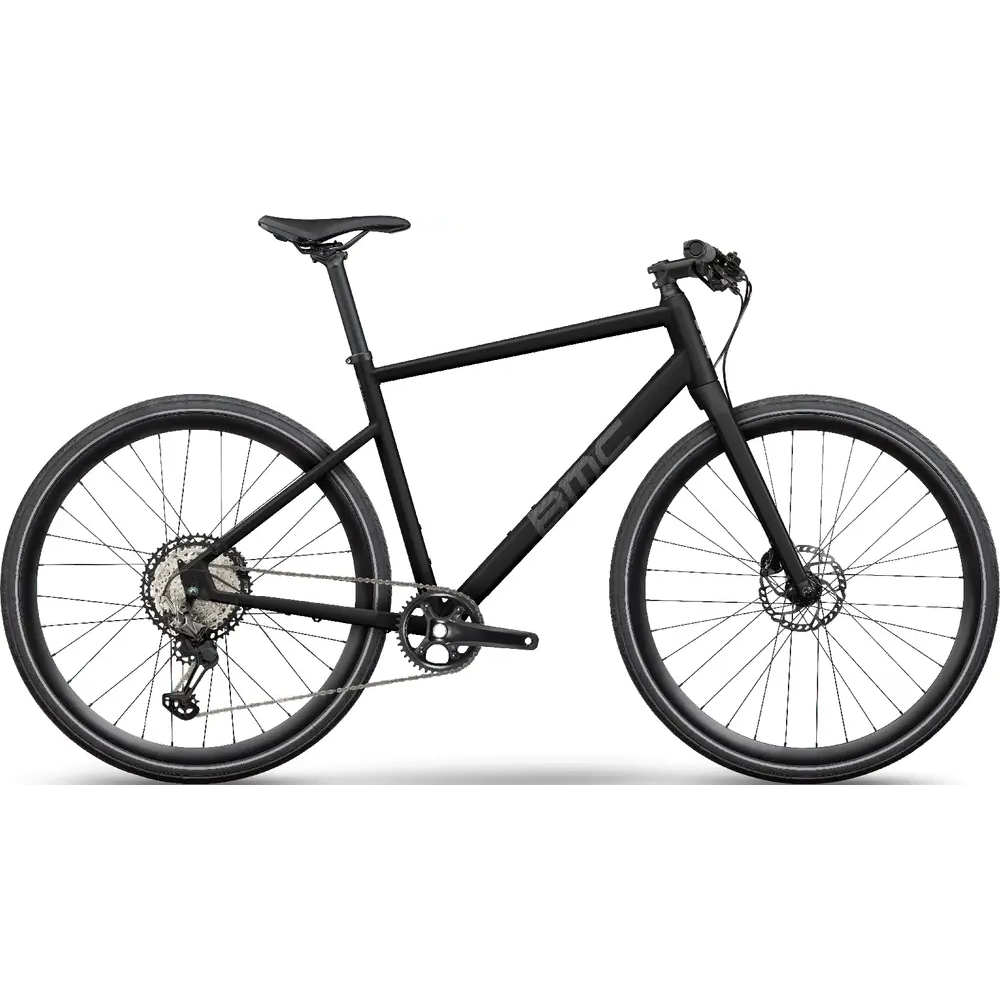 BMC Alpenchallenge AL Three Flat Bar Road Bike Black