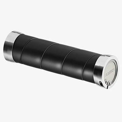 Brooks Slender Leather Grips 130mm Black