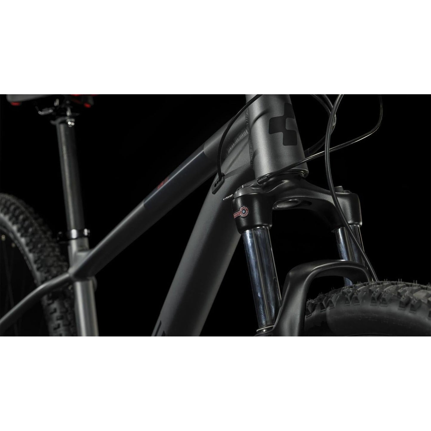 Cube AIM Hardtail Mountain Bike Grey 'n' Red