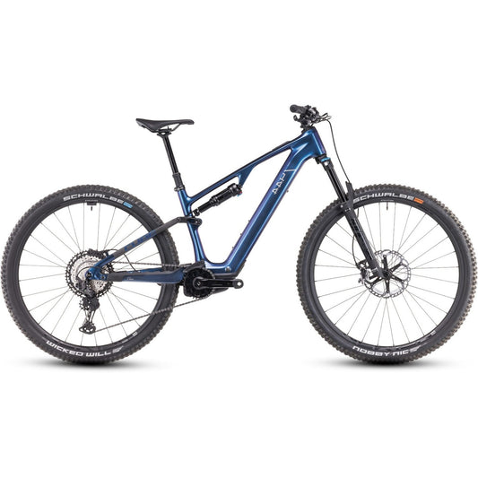 Cube AMS Hybrid ONE44 C:68X SLX 400X 29 Electric Trail Bike Deepcobalt'n'Black