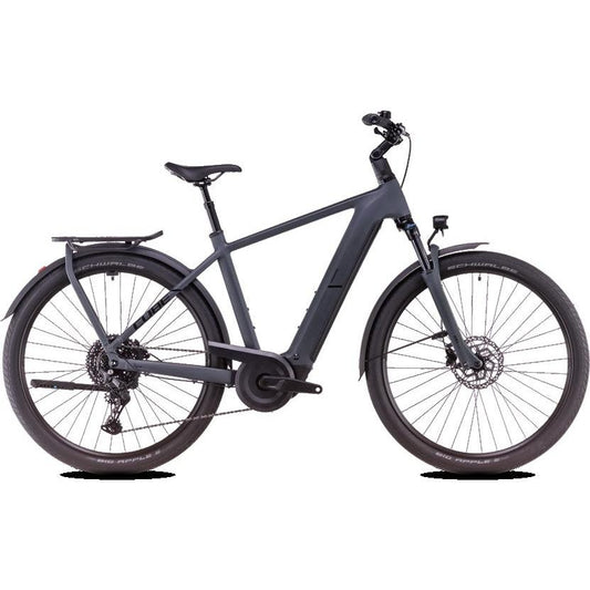 Cube Kathmandu Hybrid ONE 800 Electric Hybrid Bike Shadowgrey'n'Black