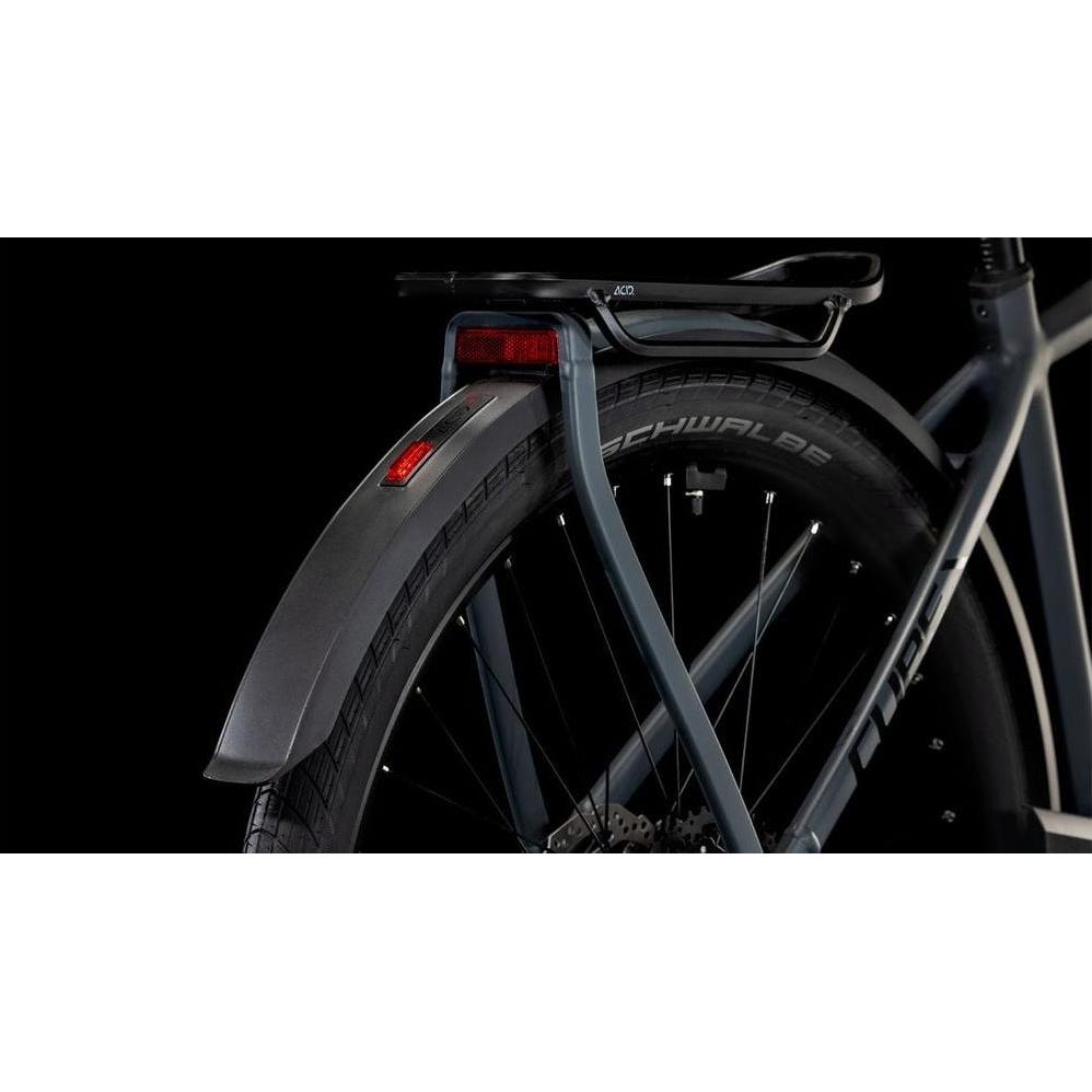 Cube Kathmandu Hybrid ONE 800 Electric Hybrid Bike Shadowgrey'n'Black