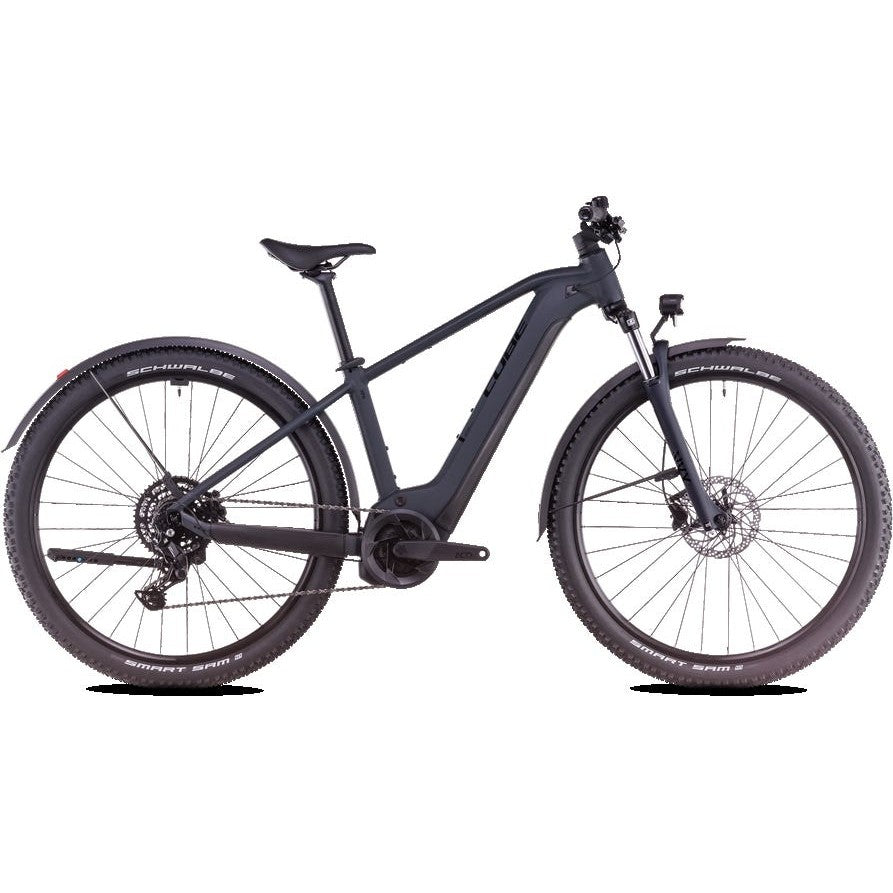 Cube Reaction Hybrid Performance 625 Allroad Electric Hardtail Mountain Bike Night'n'Black