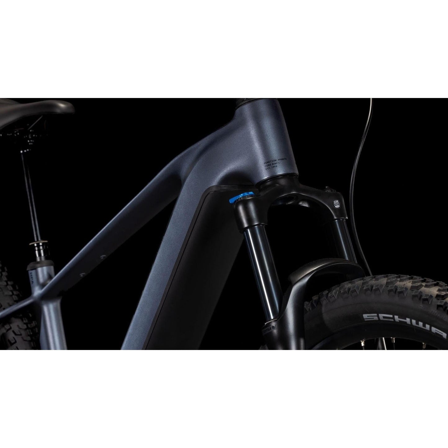 Cube Reaction Hybrid Pro 800 Electric Hardtail Mountain Bike Metallicgrey'n'Black