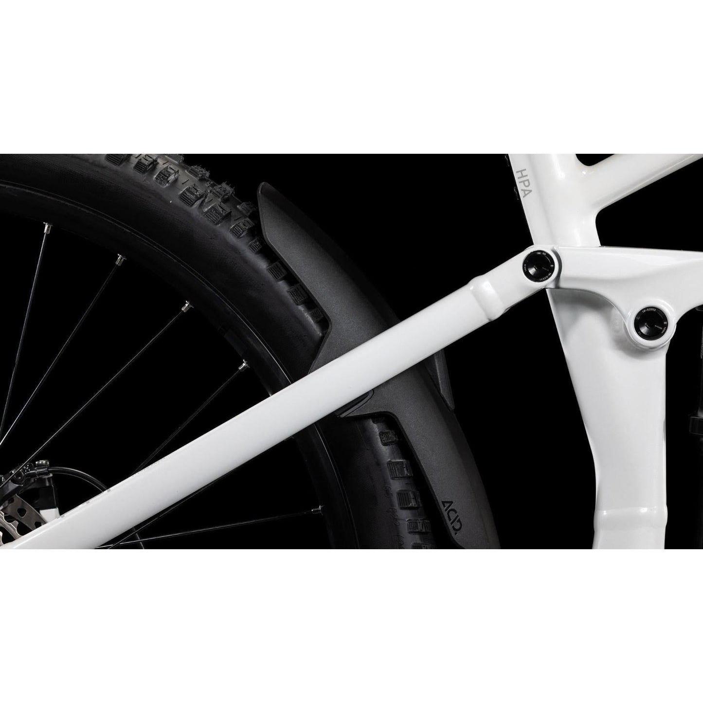 Cube Stereo Hybrid ONE44 EXC 800 Electric Enduro Bike Metallicwhite'n'Black