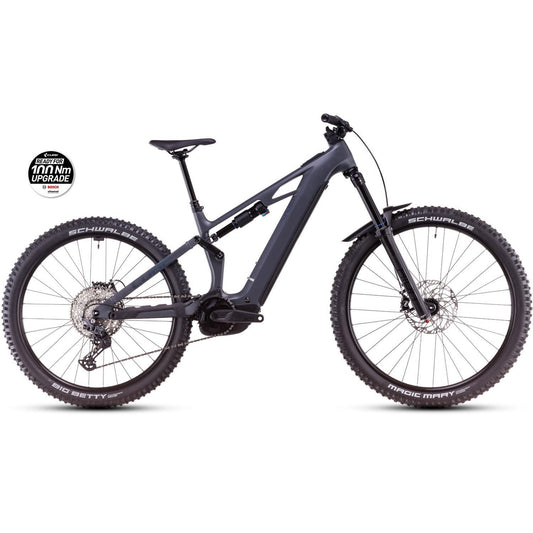 Cube Stereo Hybrid ONE77 HPC Race 800 Electric Enduro Bike Black