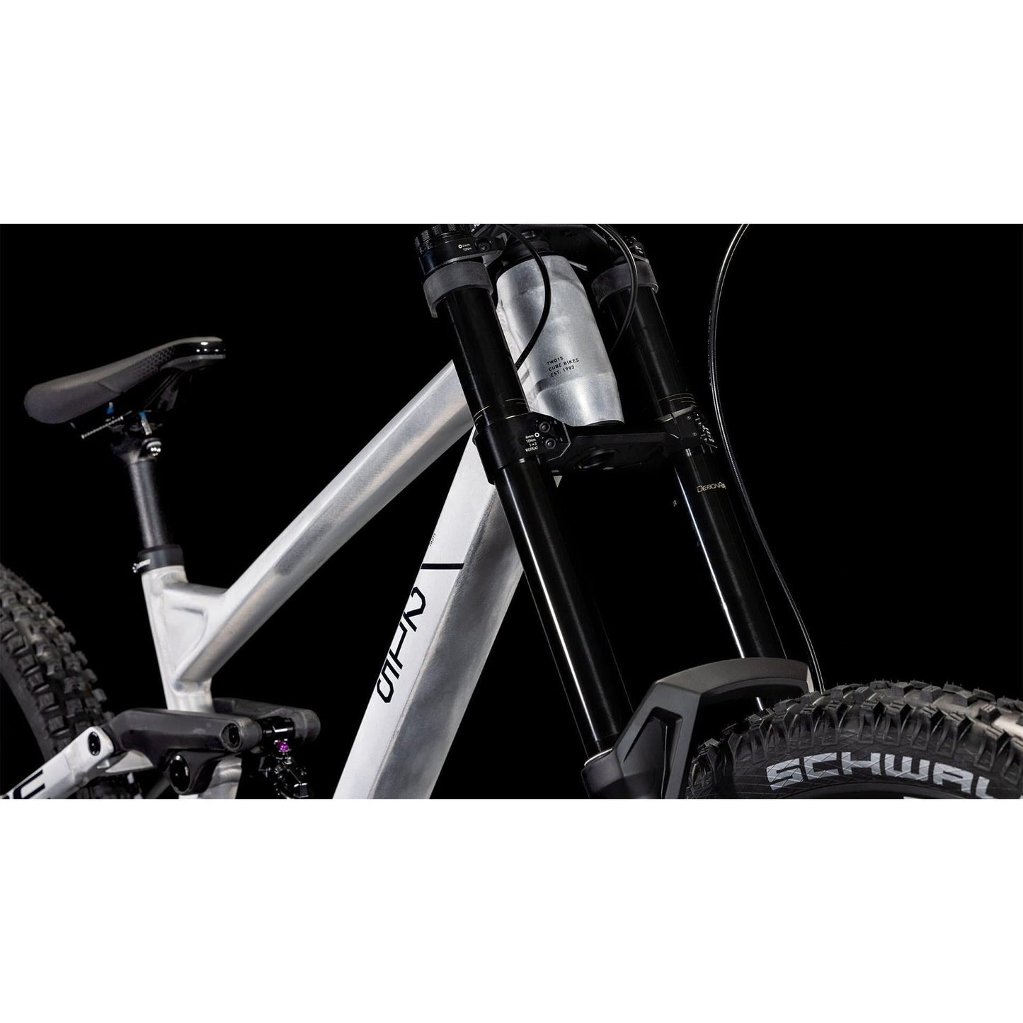 Cube TWO15 Pro 27.5'' Downhill Bike Rawmetal'n'Black