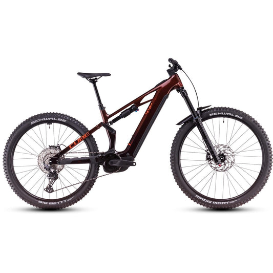 Cube Stereo Hybrid ONE77 HPC Race 800 Electric Enduro Bike Liquidorange'n'Orange