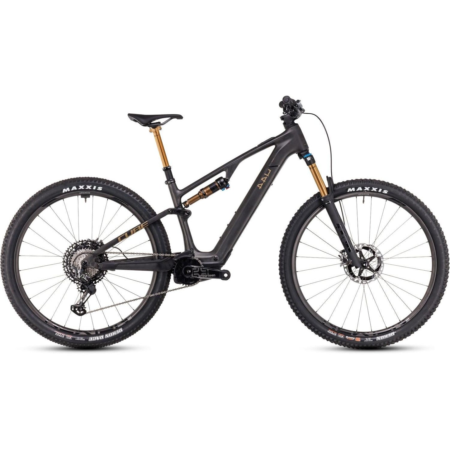 Cube AMS Hybrid ONE44 C68X SLT 400X 29 Electric Trail Bike Carbon'n'Golddust